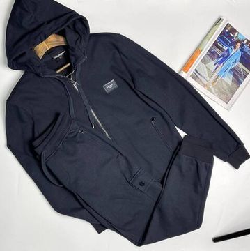 Спортивный костюм флисовый черный Dolce & Gabbana BP-22158