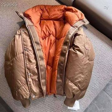 Двухсторонний пуховик Hermes BP-42690 премиум