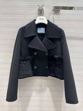 Укороченное пальто премиум Prada BP-38905