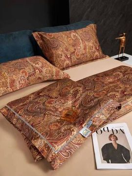 Коричневый комплект белья Etro BP-51847