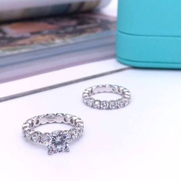 Кольцо Tiffany&Co двойное люксовое BP-17893