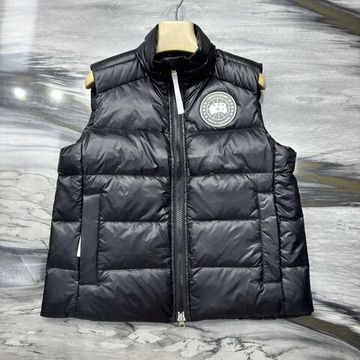 Элитный жилет черный с лого Canada Goose BP-457787