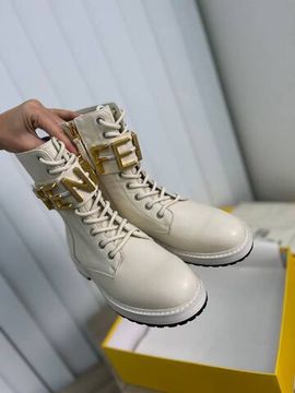 Ботинки платиновые трендовые Fendi BP-22866