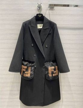 Пальто Fendi BP-23569 премиум