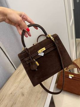 Трендовая женская сумка Kelly 25 PHW, Hermes BP-52450