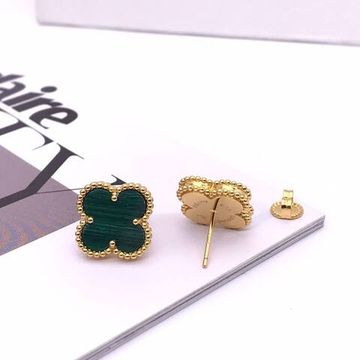 Элитные серьги-пусеты 1.5 см Van Cleef BP-14667