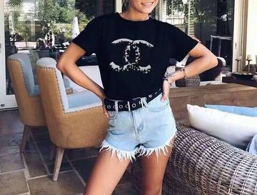 Chanel трендовая футболка BP-29531