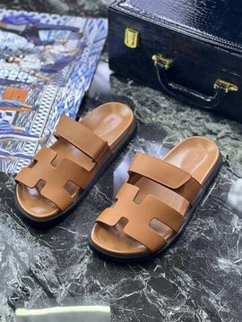 Шлепанцы Hermes BP-38559 лимитированные