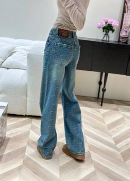 Джинсы трендовые Miu Miu BP-44638