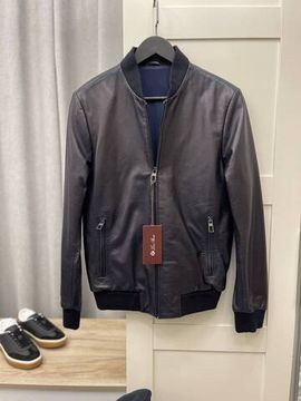 Куртка кожаная для стильного образа Loro Piana BP-45782