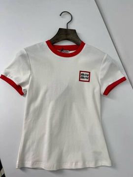 Повседневная футболка Miu Miu женская BP-25784