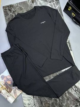 Черное термобелье Balenciaga BP-41540