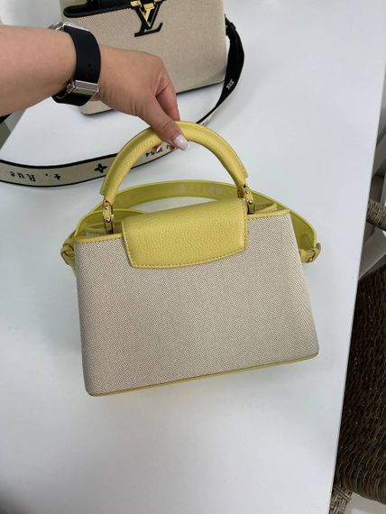 Louis Vuitton женская сумка серо-зеленая премиум BP-15313