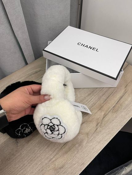 Меховые наушники коллекционные Chanel BP-43730