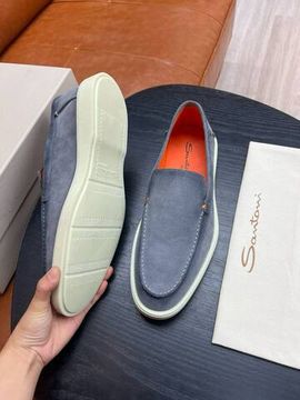Лимитированные лоферы Santoni BP-46749