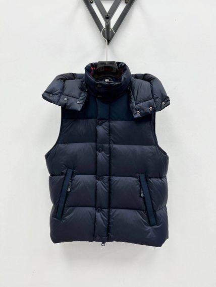 Пуховик Burberry BP-25029 со съемным рукавом стильный