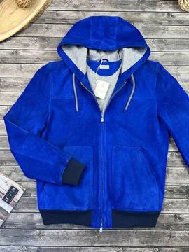 Стильная замшевая куртка Brunello Cucinelli BP-47410