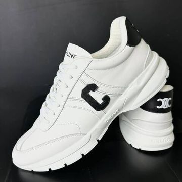 Белые стильные кроссовки Celine BP-47108