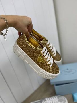 Prada женские коллекционные кеды BP-29086