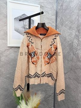 Кардиган хлопково-шерстяной Louis Vuitton BPLUX5664