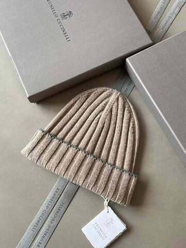 Шапка бежевая Brunello Cucinelli BP-711789
