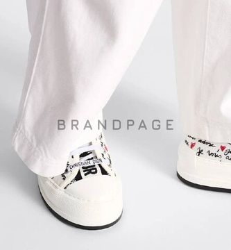 Кожаные кроссовки Christian Dior BPLUX12478