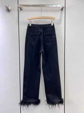 Джинсы коллекционные Miu Miu BP-30611