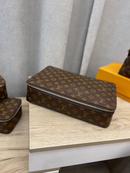 Коллекционная косметичка коричневая Louis Vuitton BP-45846