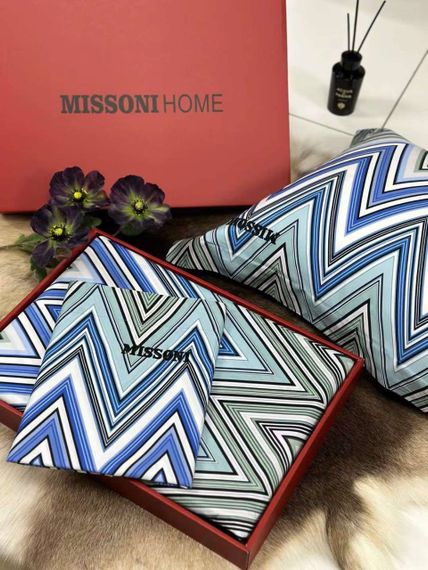 Комплект постельного белья Missoni BP-43550 сине-голубой