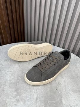 Кеды из замши Kiton BPLUX5650