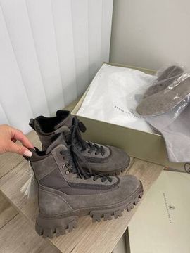 Трендовые сникеры из замши и тафты с окантовкой Brunello Cucinelli BP-23219