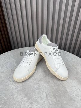 Кеды из натуральной кожи Kiton BPLUX5649