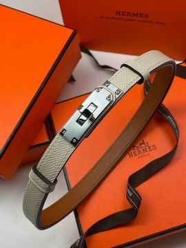 Ремень серый шелк Hermes BP-79013101