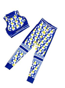 Спортивный костюм сине-желтый премиум Christian Dior BP-17494