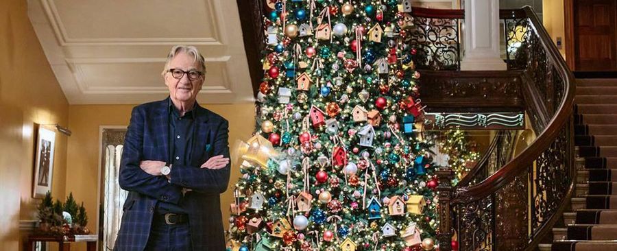 Рождественское дерево от Пола Смита в отеле Claridge's Рождественское дерево от Пола Смита в отеле Claridge's