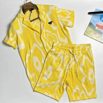 Prada желтый костюм мужской BP-32015