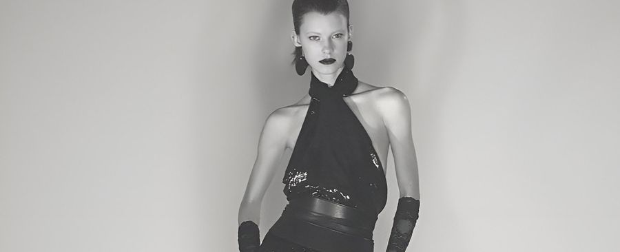Магия черно-белой эстетики в модной фотографии