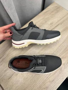 Серые кроссовки премиум Loro Piana BP-46355