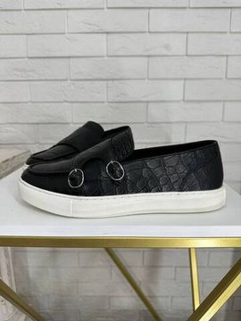 Натуральные слипоны из кожи крокодила Billionaire BP-38402