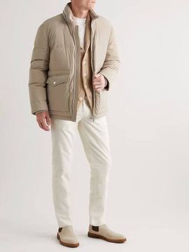 Пуховик Brunello Cucinelli BP-44591 стильный