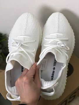 ADIDAS YEEZY 350 белые кроссовки премиум BP-31100