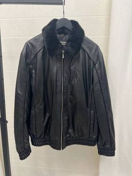 Черная кожаная куртка Brioni BP-43190