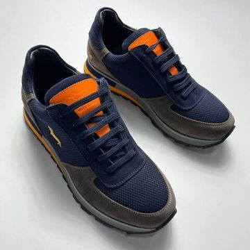 Кроссовки HARMONT & BLAINE оранжево-синие BP-53659