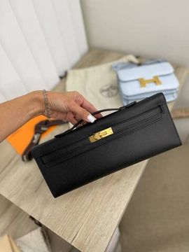 Hermes Kelly Cut Epsom коллекционный клатч BP-21281
