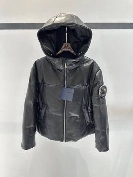 Пуховик Prada кожаный BP-43455