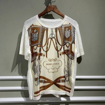 Трендовая футболка Hermes BP-15945