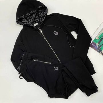 Костюм черно-серый спортивный Christian Dior BP-14448