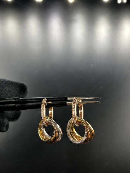 Серьги премиум Cartier BP-25483