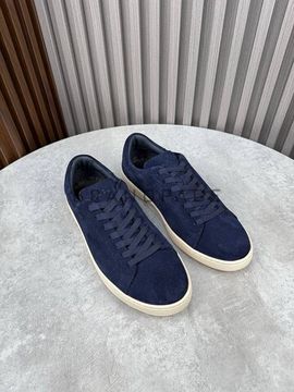 Кеды из замши Kiton BPLUX5655