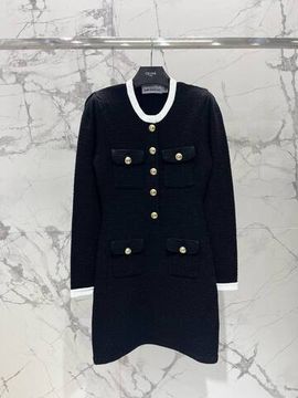 Платье черное с карманами Self Portrait BP-299970